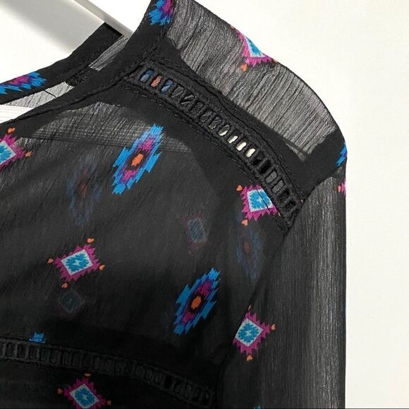 Mossimo triangle boho southwestern sheer - Picture 4 of 6